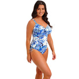 Fantasie Kefalonia Floral Wired Twist Front Swimsuit