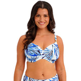 Fantasie Kefalonia Wired Full Cup Bikini Top in Tranquil Blue