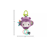 Fisher-price Sing & Go Purple Monkey Plush Sensory Toy