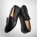 FitFlop DELICATO Soft Leather Loafers in Black