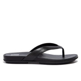FitFlop Gracie Leather Flip Flop In Black