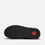 FitFlop iQ-COMFF Leather Zip Ankle Boots In Black