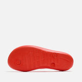 FitFlop IQUSHION Ergonomic Flip-Flops In Cherry Tomato