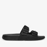 FitFlop IQushion Slider Sandals, Black