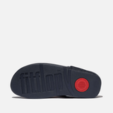 FitFlop Lulu Glitter Toe-Post Sandals in Midnight Navy