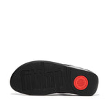 FitFlop Lulu glitz Toe-Post All Black