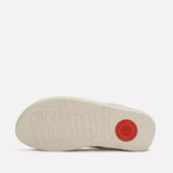 FitFlop LULU Marbled-Stone Toe-Post Sandals In Paris Beige