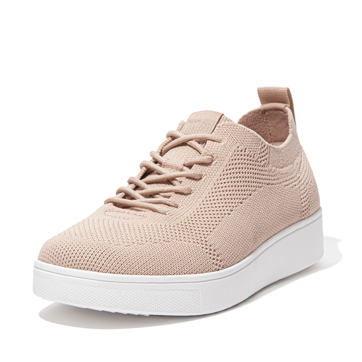 FitFlop Rally Tonal Knit Trainers Pink - Main Image