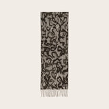 FRAAS Cashmink Scarf With An Abstract Pattern In Stone