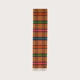 FRAAS Cashmink-Scarf With FRAAS Plaid In Soft Camel