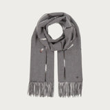 FRAAS Cashmink-Stole With Window Pane Check In Grey