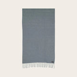 FRAAS Elegant Cashmink Stole With Delicate Glitter In Denim