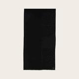 FRAAS Elegant Cashmink Stole With Rhinestones In Caviar