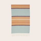 FRAAS Glittering Scarf With Stripe Design In Denim Dust