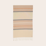 FRAAS Glittering Scarf With Stripe Design In Marzipan