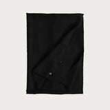 FRAAS Single Coloured Pashmina Made From Pure Wool In Black
