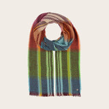 FRAAS Striped Scarf In Retro Design With Wool