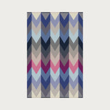 FRAAS Sustainability Edition Blanket With Wave Design In Royal Blue
