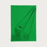 FRAAS Unicoloured Cashmink Scarf In Cyber Green