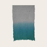 FRAAS Wool Scarf Ombré Design In Crystal Teal