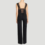 FRAME The Palace Wide Leg In Black