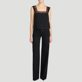 FRAME The Palace Wide Leg In Black