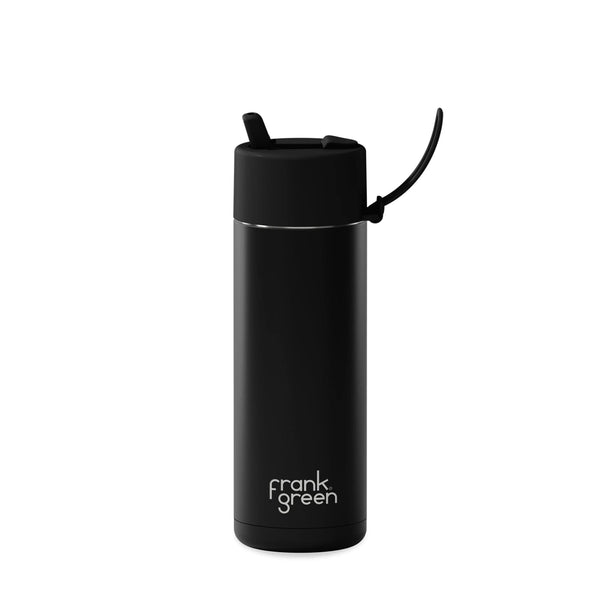 Frank Green Ceramic Reusable Bottle 595ml in Midnight