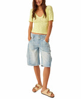Free People We The Free Francis Tee in Yellow