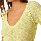 Free People We The Free Francis Tee in Yellow