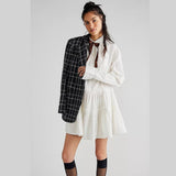 Free People Billie Mini Dress White