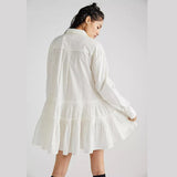 Free People Billie Mini Dress White