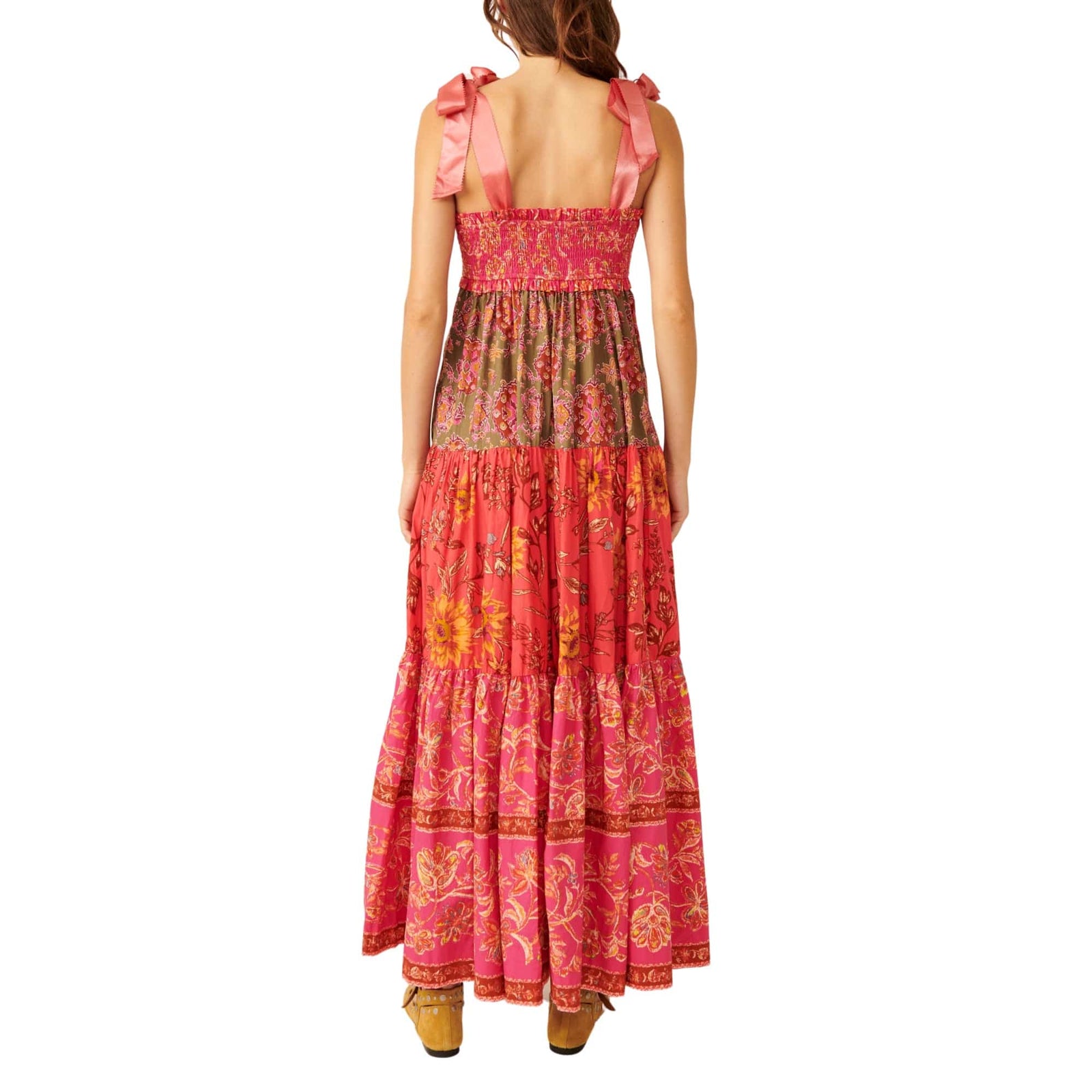 Free People Bluebell Maxi in Pink
