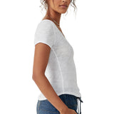 Free People Care Sunny Days Ahead Tee White