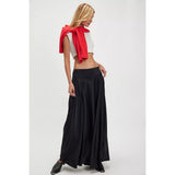 Free People Chilco Maxi Skirt In Black