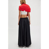 Free People Chilco Maxi Skirt In Black