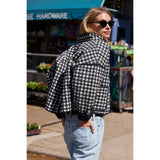 Free People Chloe Jacket In Charcoal Combo