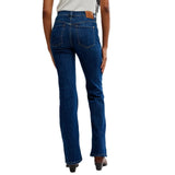 Free People Double Knot High-Rise Straight In Blue
