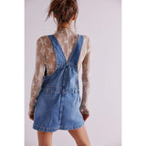 Free People Edie Denim Skirtall Dress