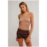 Free People Love Letter Cami in Tawny Birch