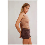 Free People Love Letter Cami in Tawny Birch