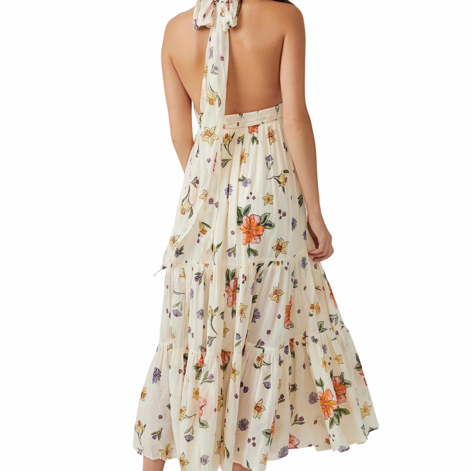free people luna maxi dress Free People Luna Convertible Maxi Ivory Combo