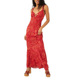 Free People Mystical Mindset Slip Printed Dress