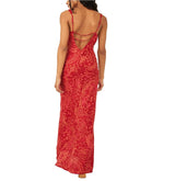 Free People Mystical Mindset Slip Printed Dress