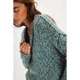 Free People Opal Rollneck Sweater In Rainforest