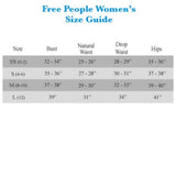 Free People Sabine Slim A Line Jeans In White