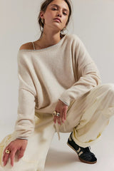 Free People, See Me SoftSpun Pullover In Ivory
