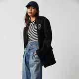 Free People Slinky Baby Tee Black