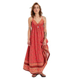 Free People Sorrento Stroll Printed Maxi Dress