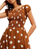 Free People Ultraviolet Dress In Oak Combo