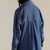 Free People We The Free Dunes Shirt Jacket In Blue